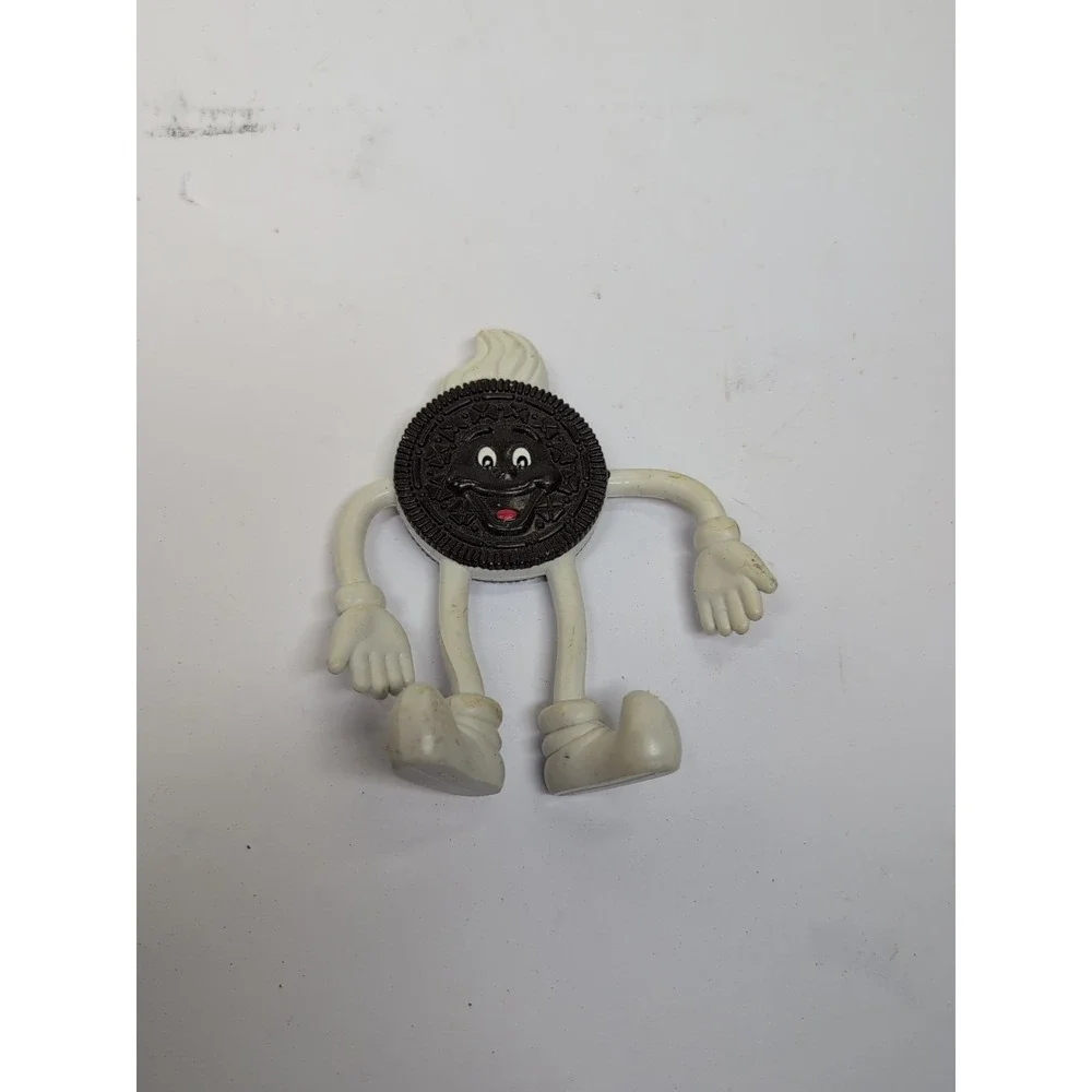 Vtg Nabisco Oreo Cookie Bendy Advertisement‎ Toy Figure Dairy Queen Give Away